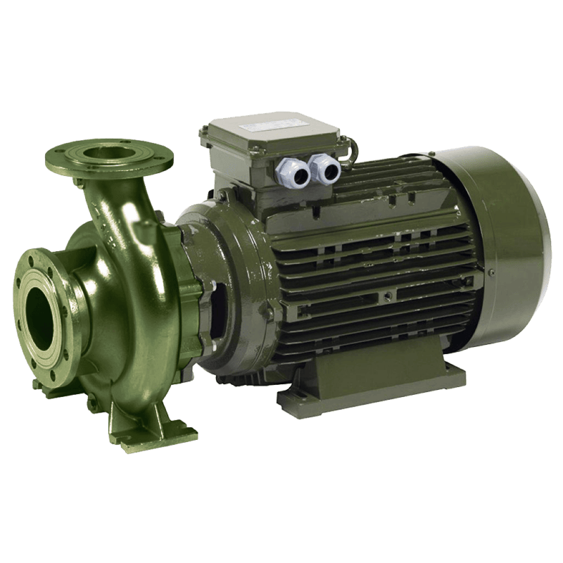 SAER-USA IR Single Stage Close-Coupled End Suction Water pump (MONOBLOCK) - cast iron