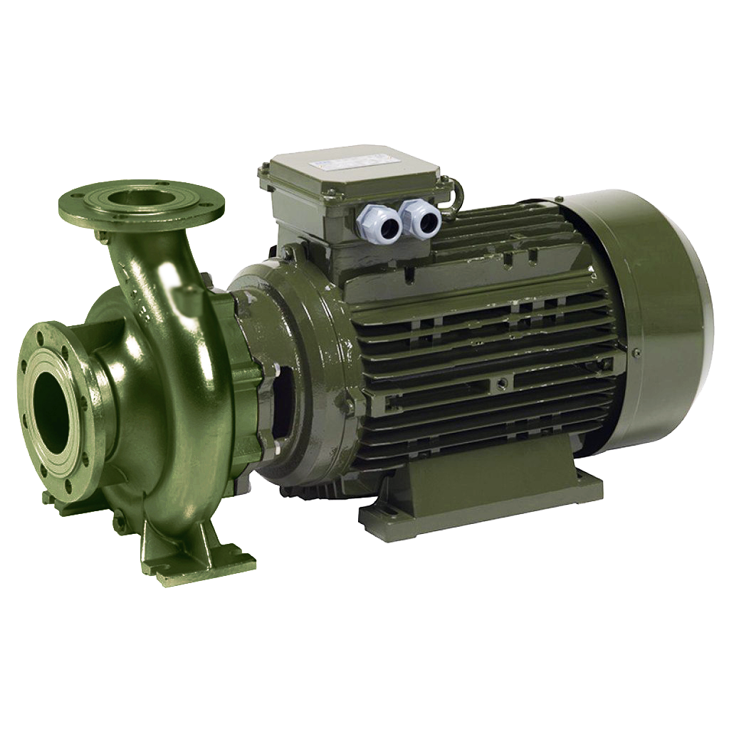 SAER 6IR40-125B End Suction Water pump — 13,200 GPH, 5.5 HP – 230V – 3Phase  – (3600 rpm) – 60Hz