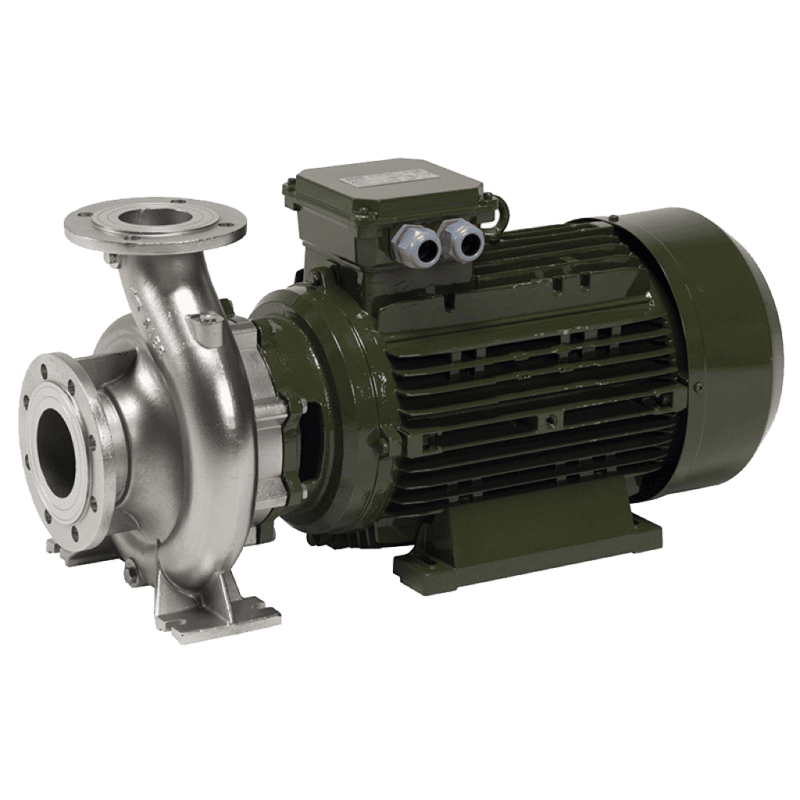 SAER Single Stage Close-Coupled End Suction Electric-pump (MONOBLOCK) - stainless steel