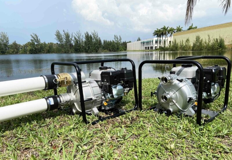 Full Trash Gas Powered Water Pump - 9245 GPH, 195cc Engine , 2" ports - Model#TG20 - Image 4