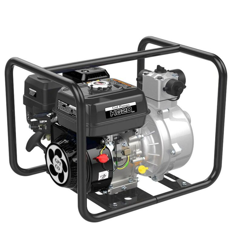 Gol Pumps High-Lift Self-Priming Water Pump — 7,920 GPH, 2in. Ports,196cc Engine, Model# HG20