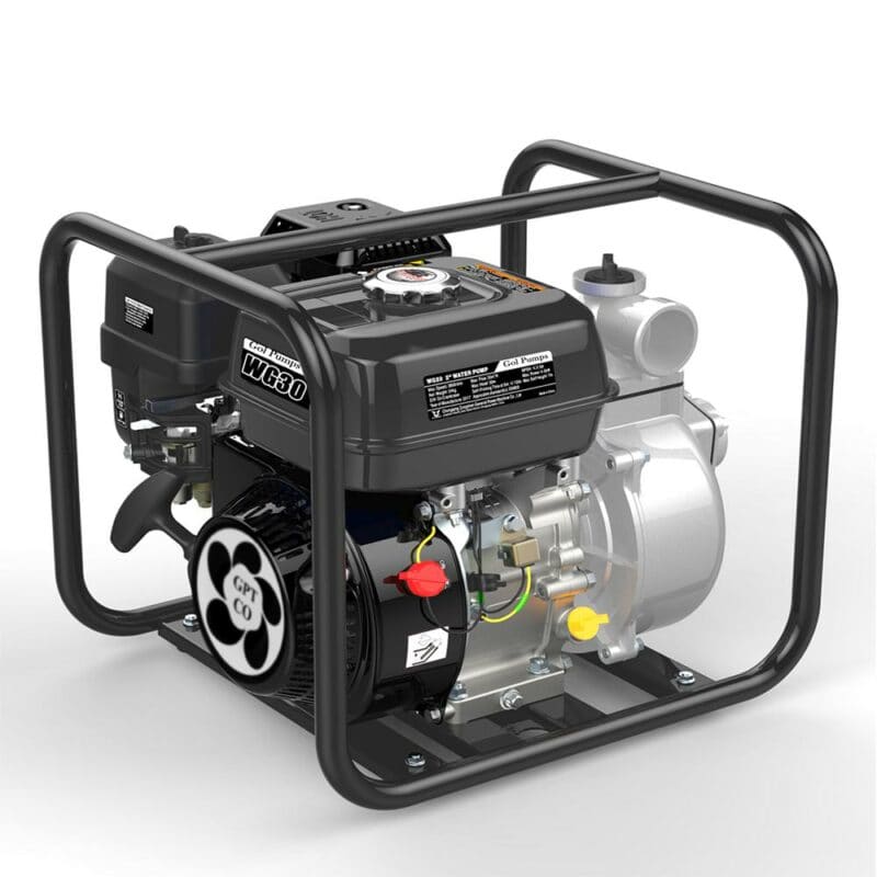Gol Pumps Self-Priming Gas Water Pump — 14,529 GPH, 3in. Ports, 196cc Engine, Model#WG30