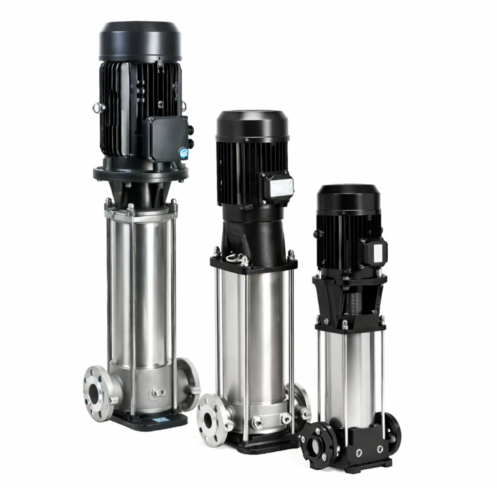 Vertical Multistage Centrifugal Pump, 15HP, 11800GPH, 460V, 3PHASE
