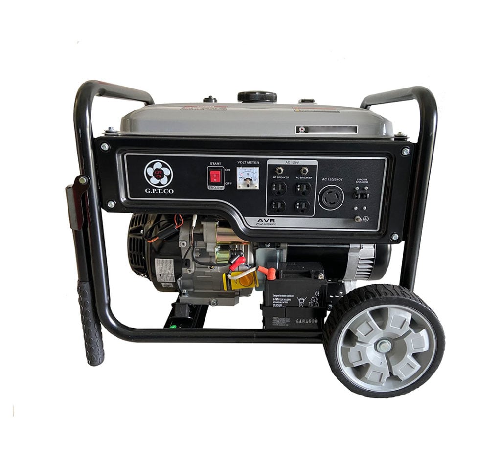 6000W Portable Generator - Electrical & Recoil Start - PB6000EA
