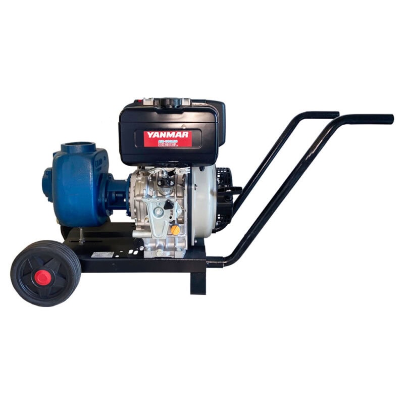 Diesel Self-Priming Motor Pump with YANMAR Engine L100W - 9.5 HP - JDA100W-A34