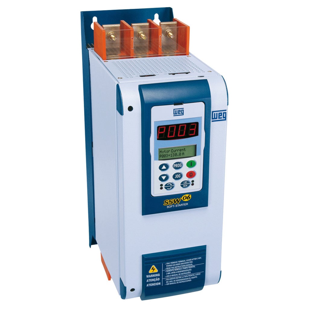 WEG SOFT STARTER - 150HP - 220-575VAC - SSW06 WEG - Model SSW060205T2257ESZ