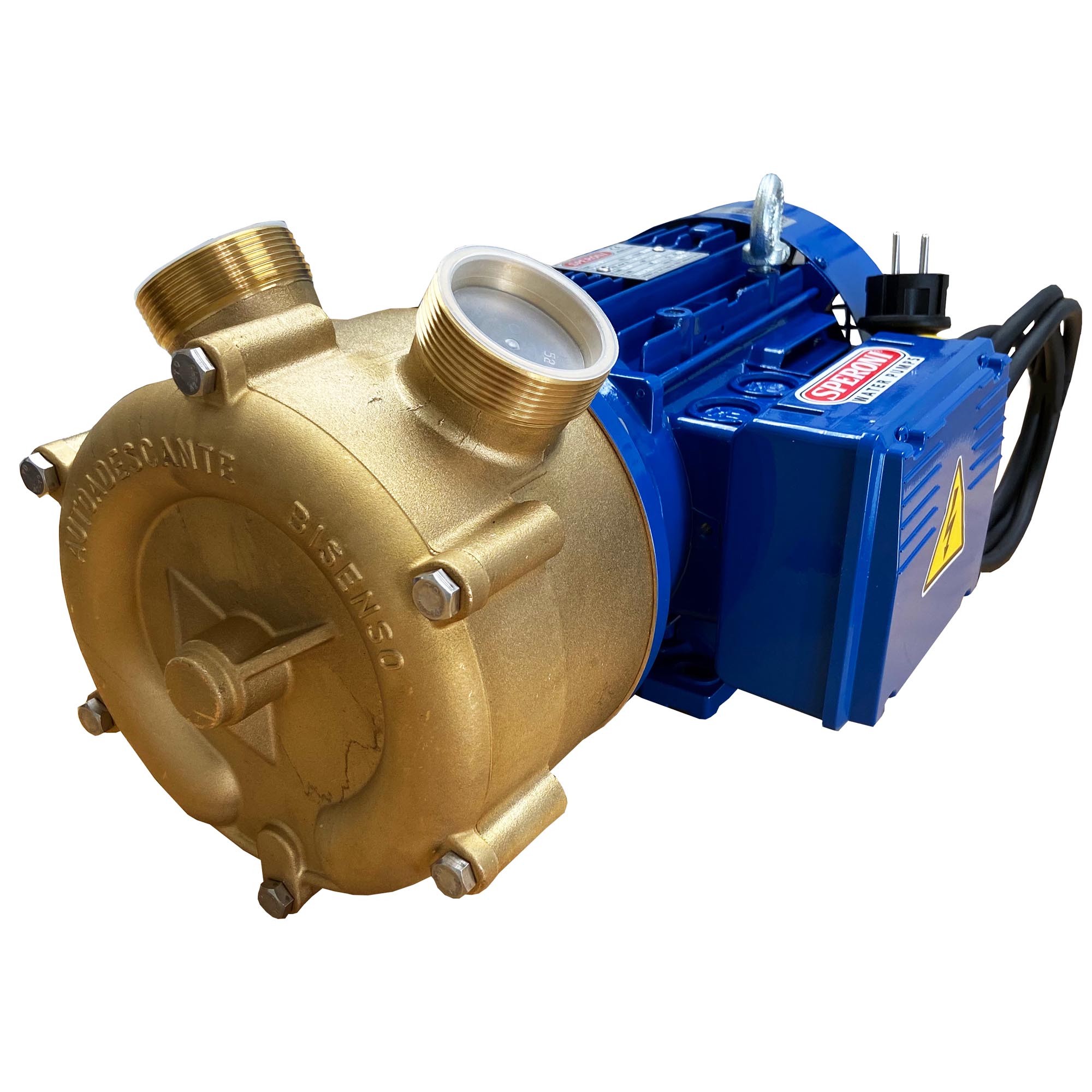 Two Way Selfpriming Transfer Pump— 3600GPH, 2.5HP, 3/4in. Ports – PM50 –  SPERONI –