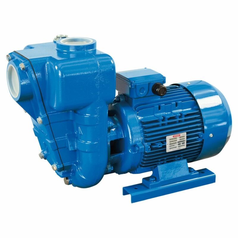 Self-priming Monoblock Trash Water Pump - 5.5HP - 22,190 GPH - 3in. Ports - 60Hz - 3P - HG 80-4