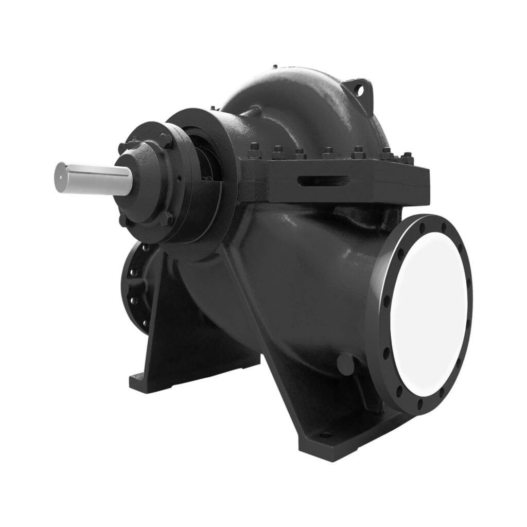 GPTCO Split Case Bare Shaft Pump, Model 150GQS-50, 6 x 4 x 8.1