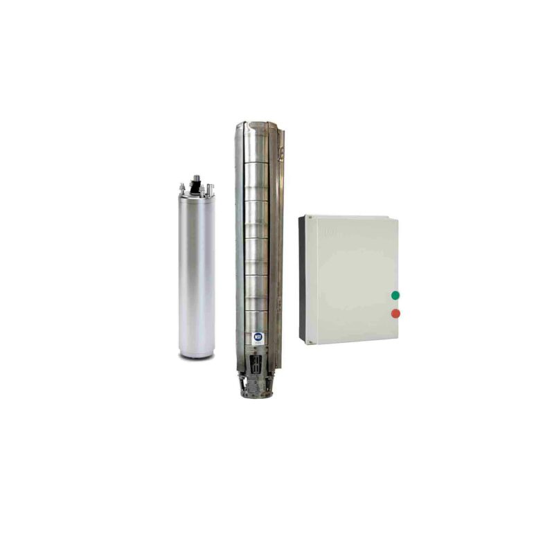Gol Pumps 6in. Stainless steel Deep Well Submersible Pump 1PH, 230V, 12000 GPH, 5.5 HP, Model# A6X30CR05/03 - Image 2