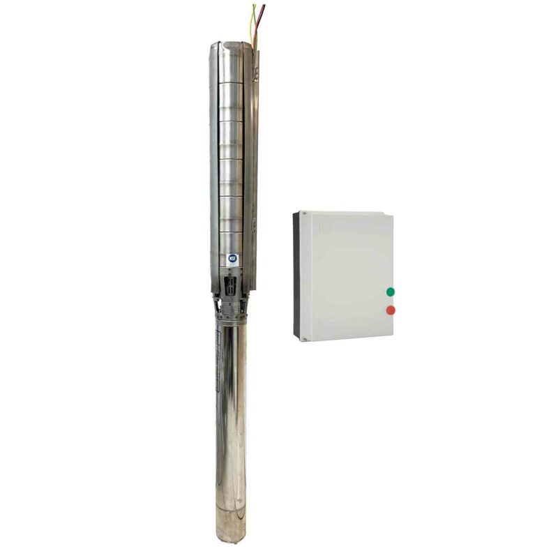 Gol Pumps 6in. Stainless steel Deep Well Submersible Pump 1PH, 230V, 12000 GPH, 5.5 HP, Model# A6X30CR05/03