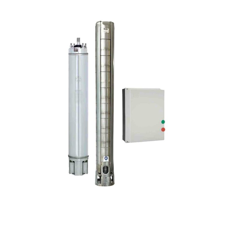 Gol Pumps 7in. Stainless steel Deep Well Submersible Pump 3PH, 460V, 31 800 GPH, 30 HP, Model# A7X77CR30/04 - Image 2