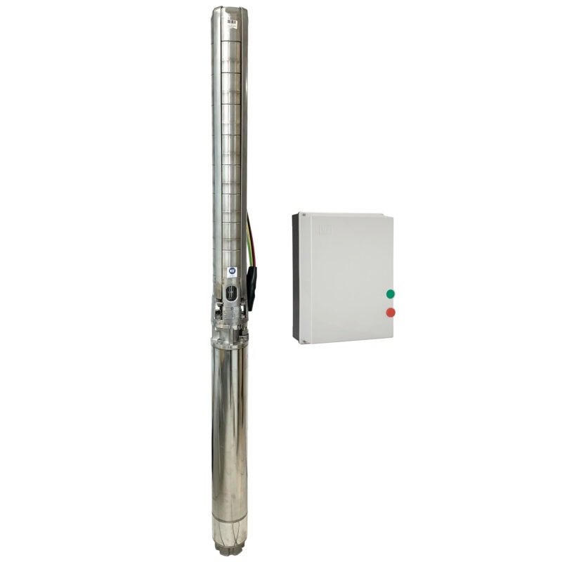 Gol Pumps 7in. Stainless steel Deep Well Submersible Pump 3PH, 460V, 31 800 GPH, 30 HP, Model# A7X77CR30/04