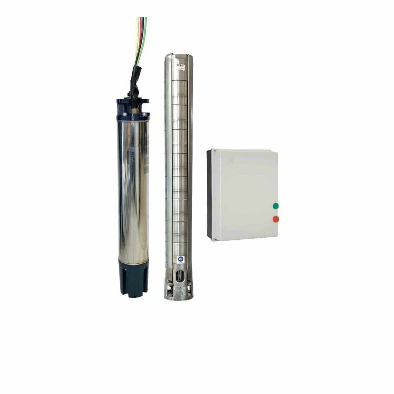 Gol Pumps 6in. Stainless steel Deep Well Submersible Pump 3PH, 460V, 22 500 GPH, 30 HP, Model# A6X60CR30/08 - Image 2