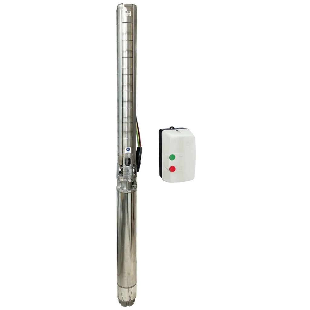 Gol Pumps 8in. Stainless steel Deep Well Submersible Pump 3PH, 460V, 793 GPM, 60 HP, Model# A8X 125 CR 60/3