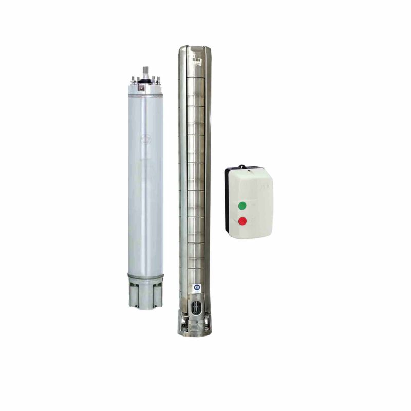 Gol Pumps 6in. Stainless steel Deep Well Submersible Pump 3PH, 460V,17 400 GPH, 25 HP, Model# A6X46CR25/08 - Image 2