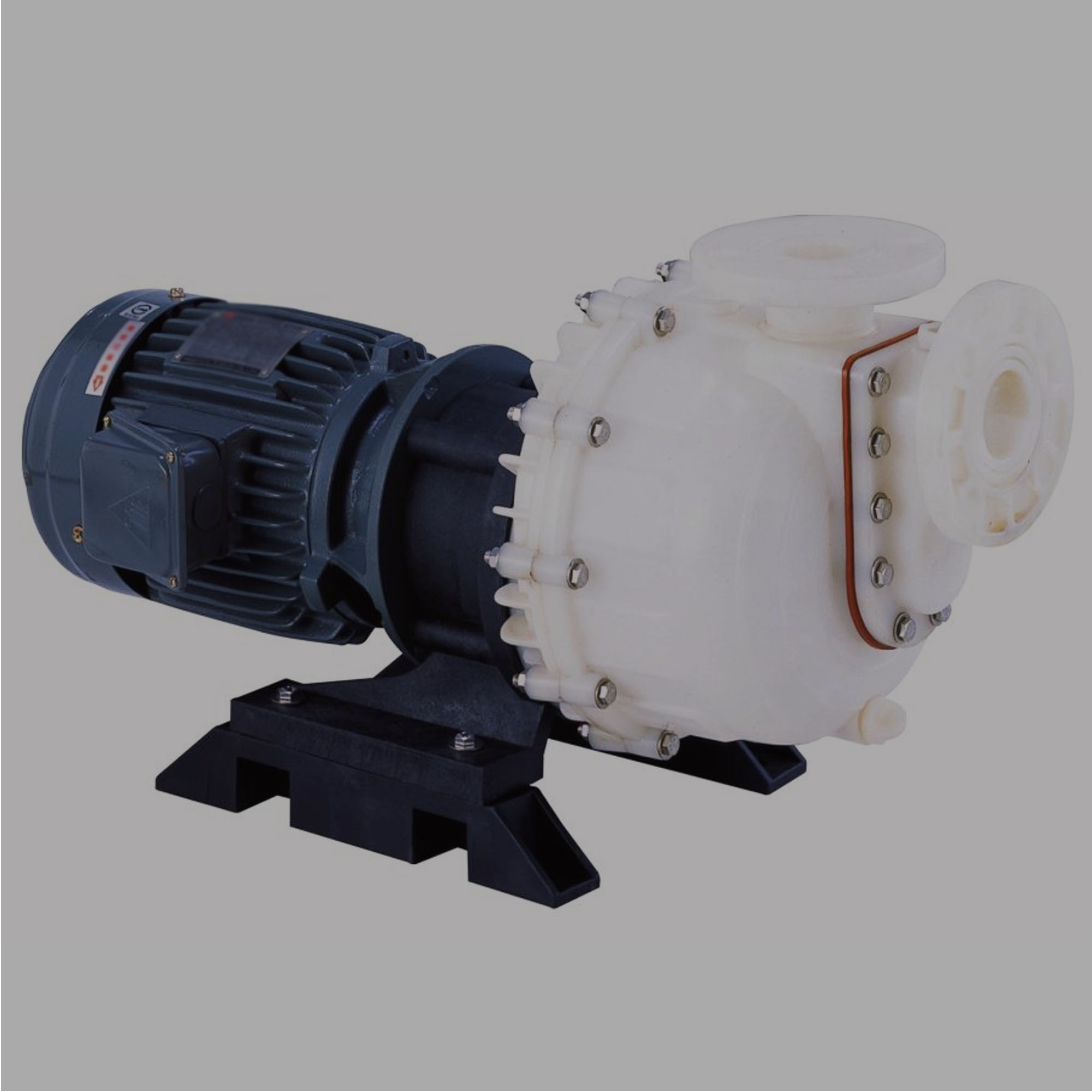 Chemical pumps for corrosive liquid transfer and industrial process duty