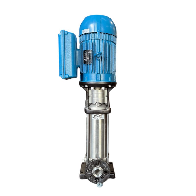 GPTCO Vertical Multistage Centrifugal Pump, 3HP, 1410GPH, 3PHASE, Model SBI 3-17, SS304 , Nema - Image 2