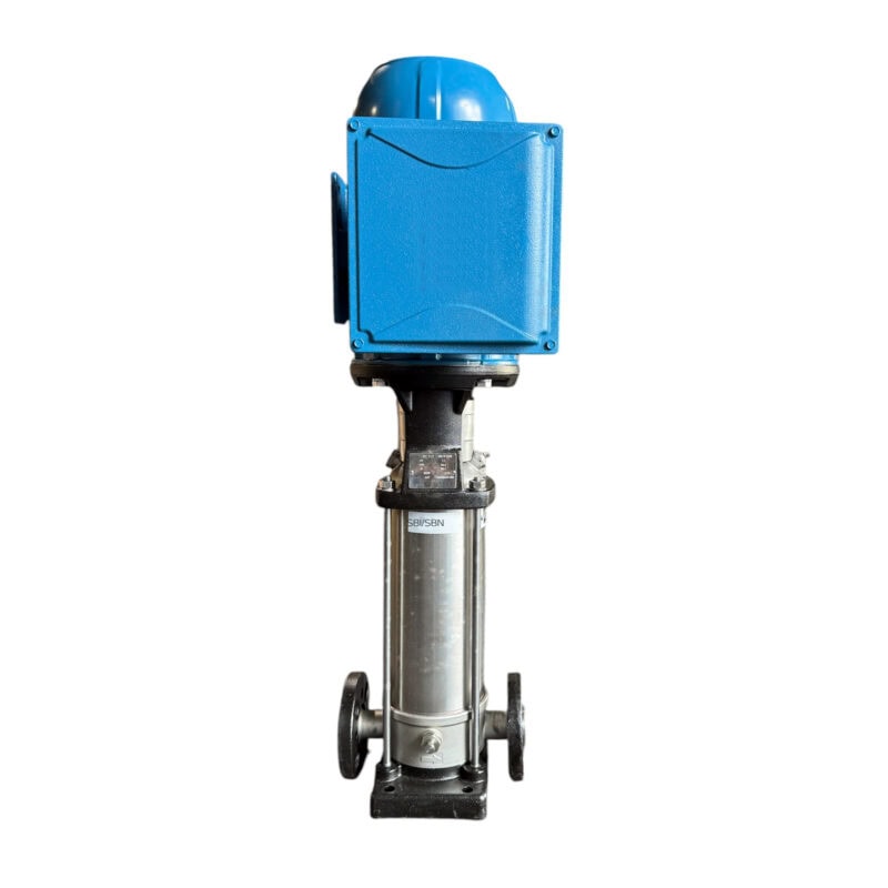 GPTCO Vertical Multistage Centrifugal Pump, 3HP, 1410GPH, 3PHASE, Model SBI 3-17, SS304 , Nema