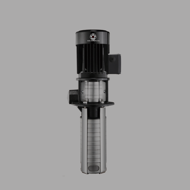 Immersible coolant pumps for machine cooling and equipment support