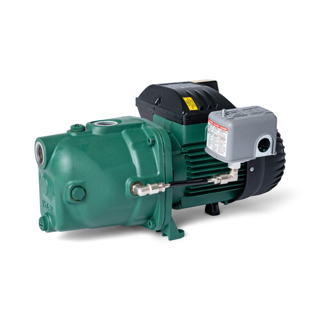 DAB Shallow Well Jet Pump ,0.75HP ,1020GPH ,1 in. Ports ,110/220V , Model JET 75-1