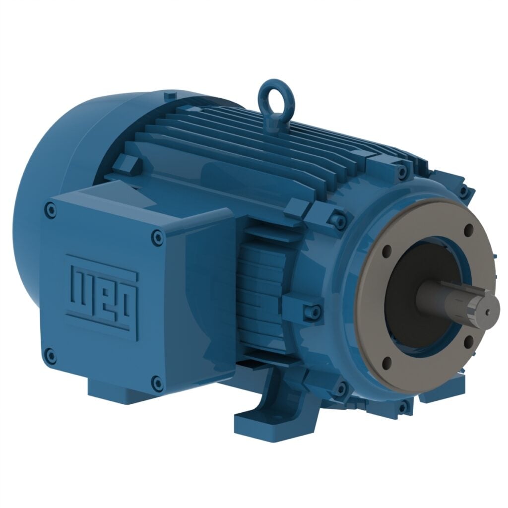 WEG Motor W21 Explosion-proof NEMA Premium Efficiency - 15 HP, 230/460V - 3Ph, 1770RPM, TEFC, Foot-mounted, Model 01518XT3E254TC