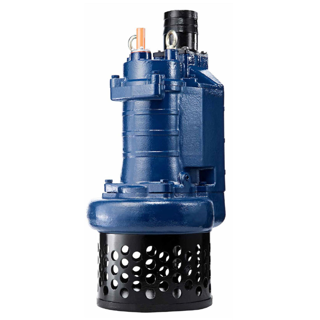 Heavy Duty Strainer and Agitator Slurry Sewage Pump – 20580GPH, 5HP, 220V, 3P, Model Stormy 337S