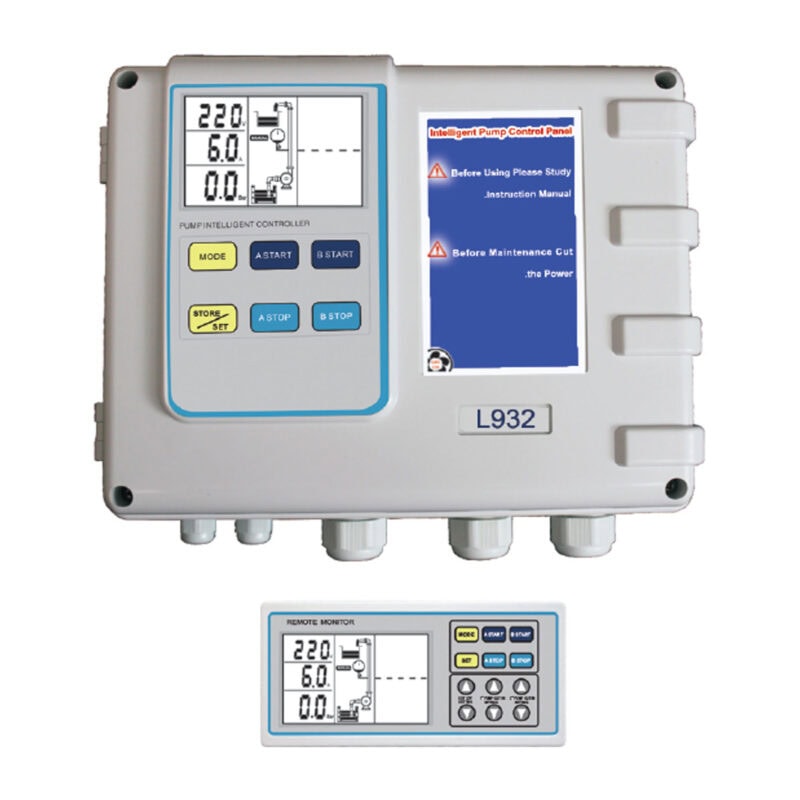 Intelligent Dual Pumps Control Panel with Controller, 460V , 3P,  20HP, Model SP-L932-20