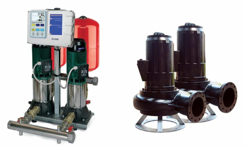 Intelligent Dual Pumps Control Panel with Controller, 460V , 3P,  20HP, Model SP-L932-20 - Image 2