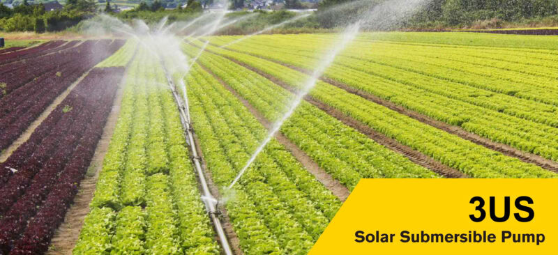 3" Brushless Solar Submersible Pump with Controller - 96V, 1100watts, 1590GPH, Model# 3US1100-80/6D - Image 3