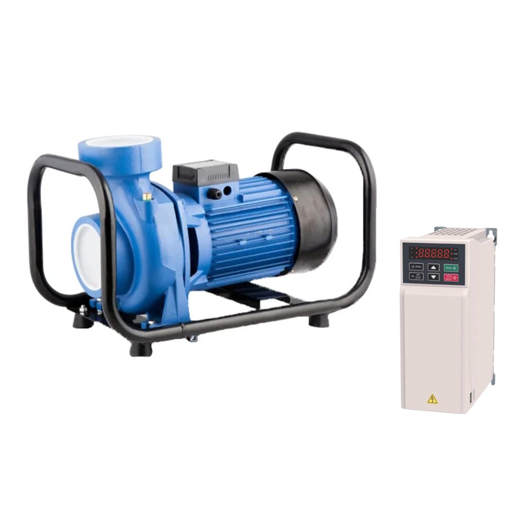 Brushless Solar Centrifugal Pump with Controller - 155V, 1500watts, 12660GPH, Model# PHC1500-16/48
