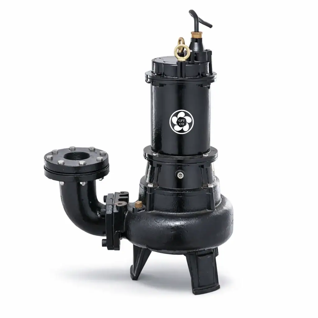 GPT Sewage Pump, Wastewater Pump- 11410GPH, 2HP, 230V, 1P, Model: GFO-212D - 3600RPM