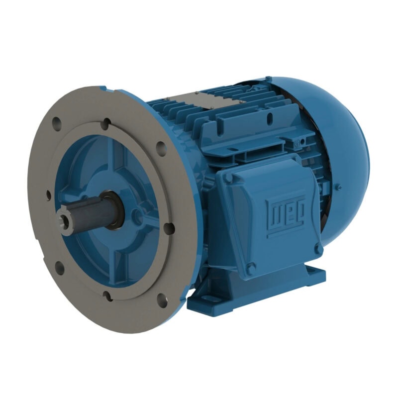 WEG Multimounting IEC Motor - 3HP, 460V - 3Ph, 3480RPM, Model 00236ET3WAL90LFF-W22