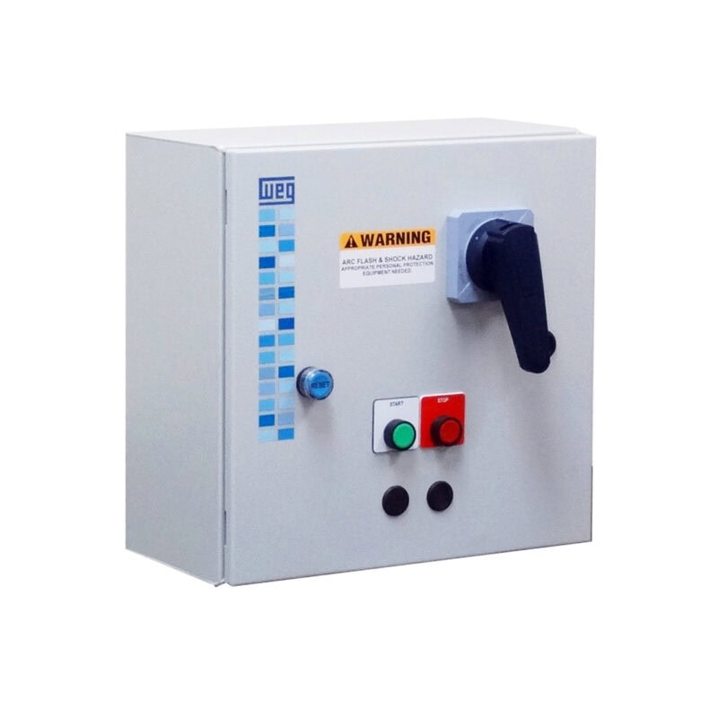 WEG Control Panel ESWC Series Combination Starters 20/40HP~ 3PH ~ 208-460V, 120CV with Transformer - ESWC-65TM1K9-RE6