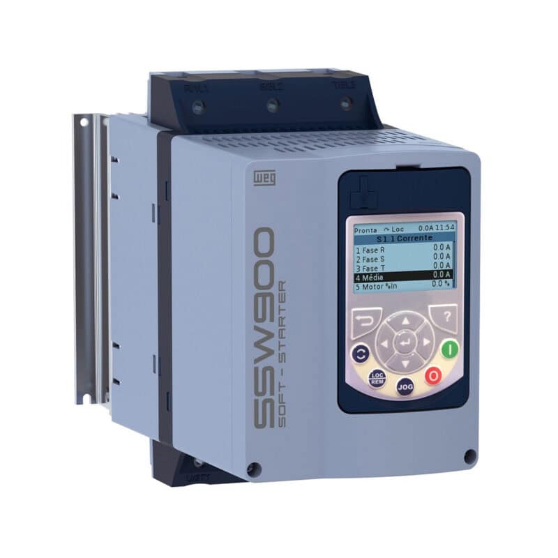 WEG SOFT STARTER, 220-575VAC, SSW9 WEG,  Model SSW900C0200T5E2B