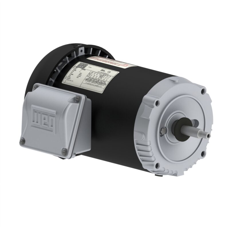 WEG Rolled Steel Motor - 3HP, 230/460V - 3Ph, 60 Hz, 3505RPM, TEFC, Foot-mounted, Model 00336ET3EJPR56J-S