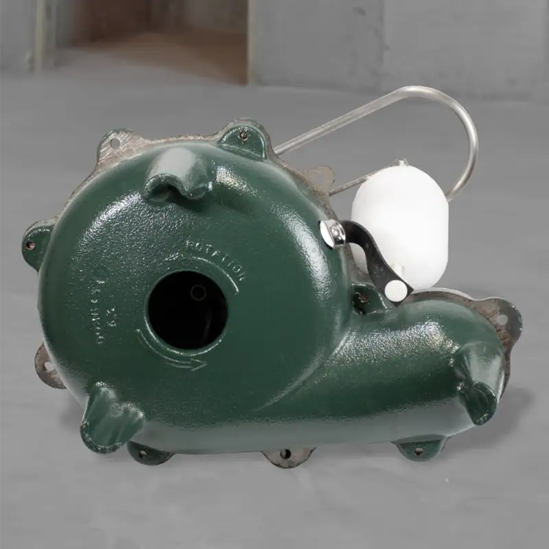 ZOELLER Automatic Sewage Pump 1/2 HP, 110gpm @ 5 Ft. of Head, Cast Iron, 115V, 1Phase, Model M267 - Image 7