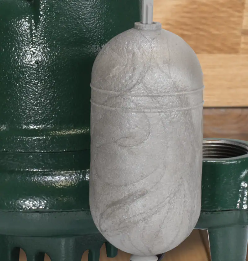 ZOELLER Automatic Premium Sump Pump with LED Plug 3/10 HP, 42gpm @ 5 Ft. of Head,115V, 1Phase, Model M63, with 15ft. Cord and LED Plug - Image 2