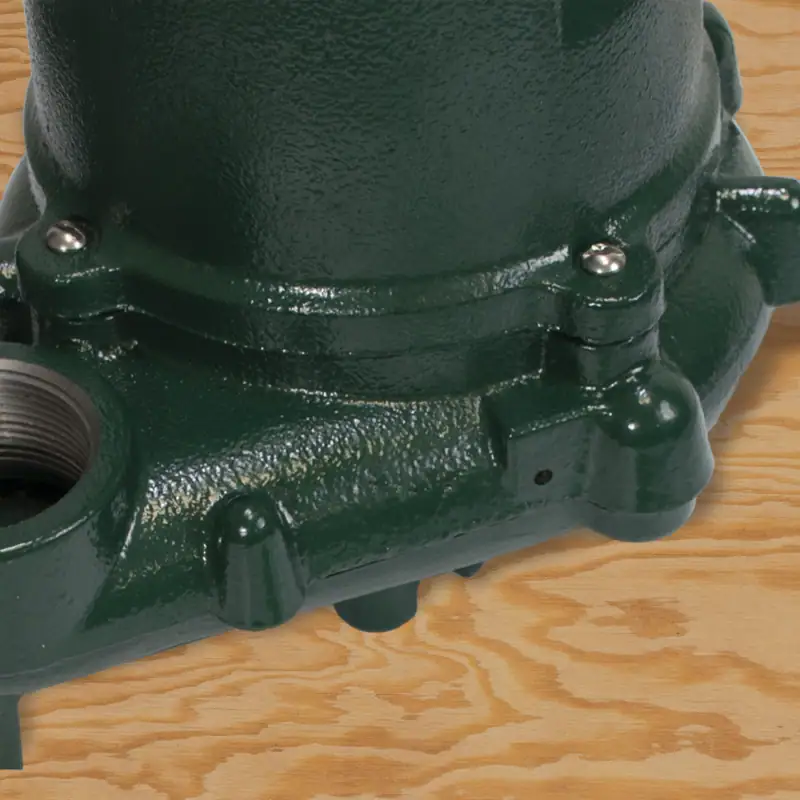 ZOELLER Automatic Premium Sump Pump with LED Plug 3/10 HP, 42gpm @ 5 Ft. of Head,115V, 1Phase, Model M63, with 15ft. Cord and LED Plug - Image 4