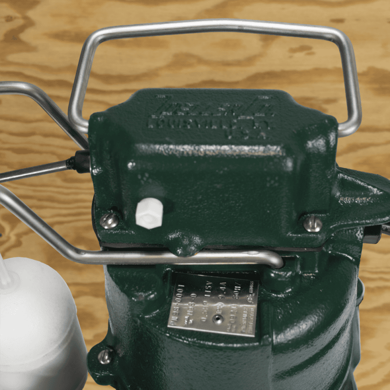 ZOELLER Automatic Sump Pump 1/2 HP, 72gpm @ 5 Ft. of Head,115V, 1Phase, Model M98 with 25ft. Cord - Image 3