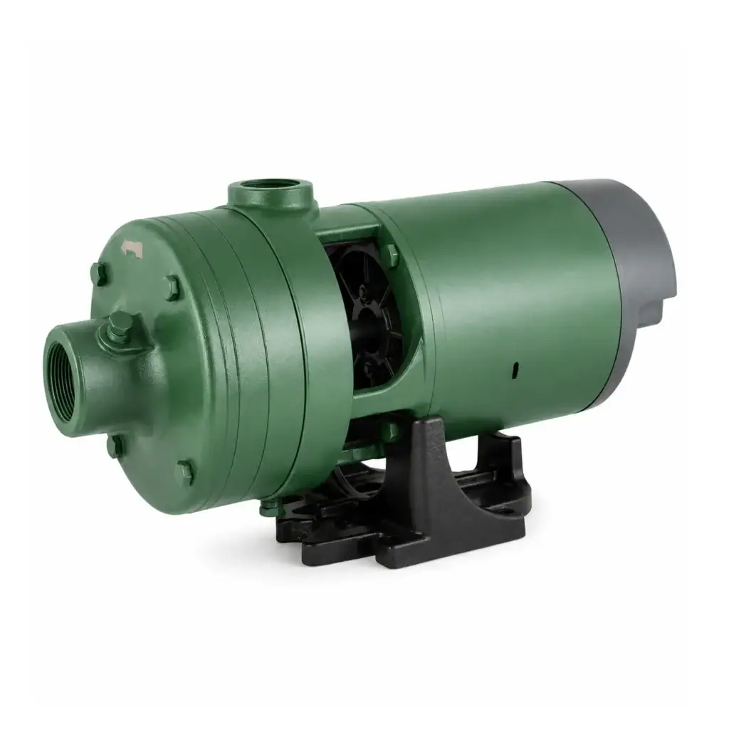 Zoeller Two Stage Centrifugal Pump, 1.5 HP, 115/230V, 50 GPM at 50ft of Head, Model NE308-0006