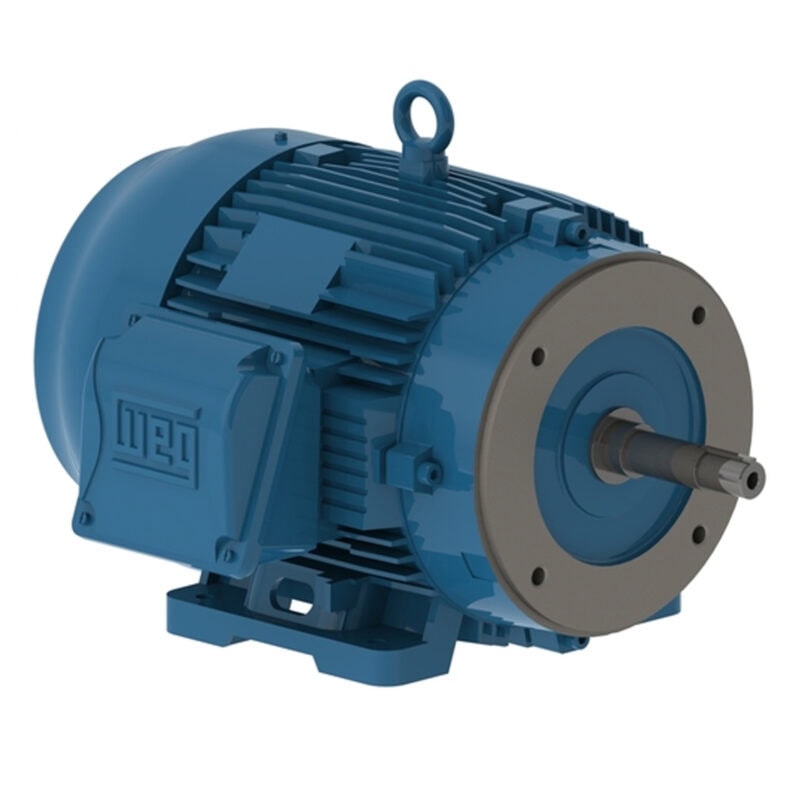 WEG Close Coupled Pump - 5HP, 230/460//380V - 3Ph, 3600RPM, TEFC - Foot-mounted, Model