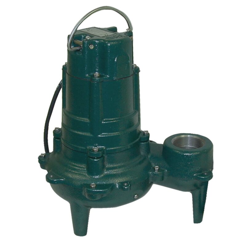 ZOELLER Sewage Pump 1HP, 130gpm @ 5 Ft. of Head,115V, 1Phase, Model N270 with 20ft. Cord