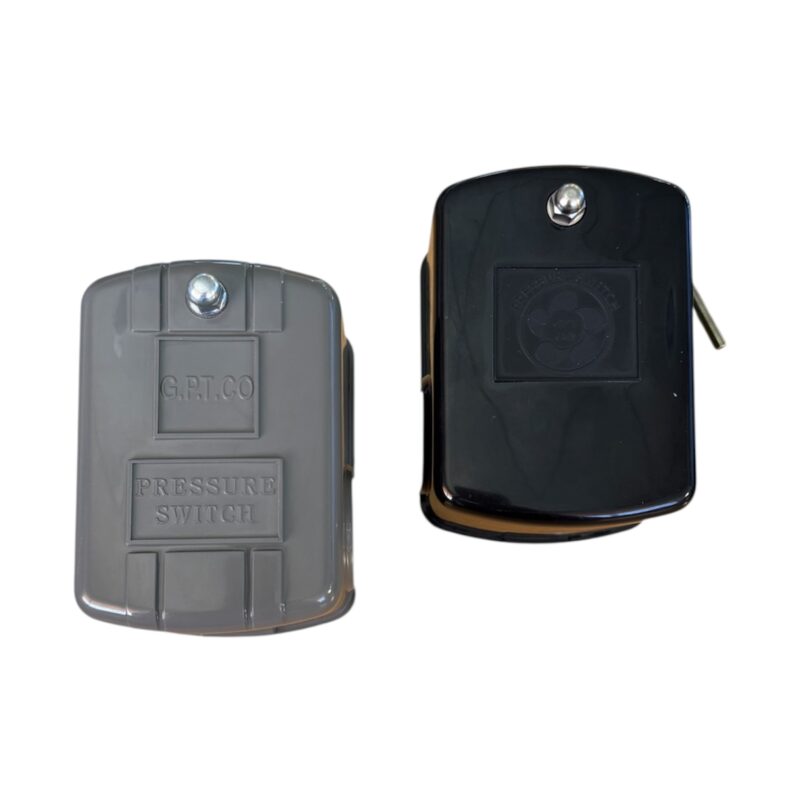 Mechanical Pressure Switch – Adjustable Range | UL/CE Certified | PC-2 & PC-2A Models with Manual Cutoff Option | 1/4'' & 3/8'' NPT or G Thread – For Water Pumps Only