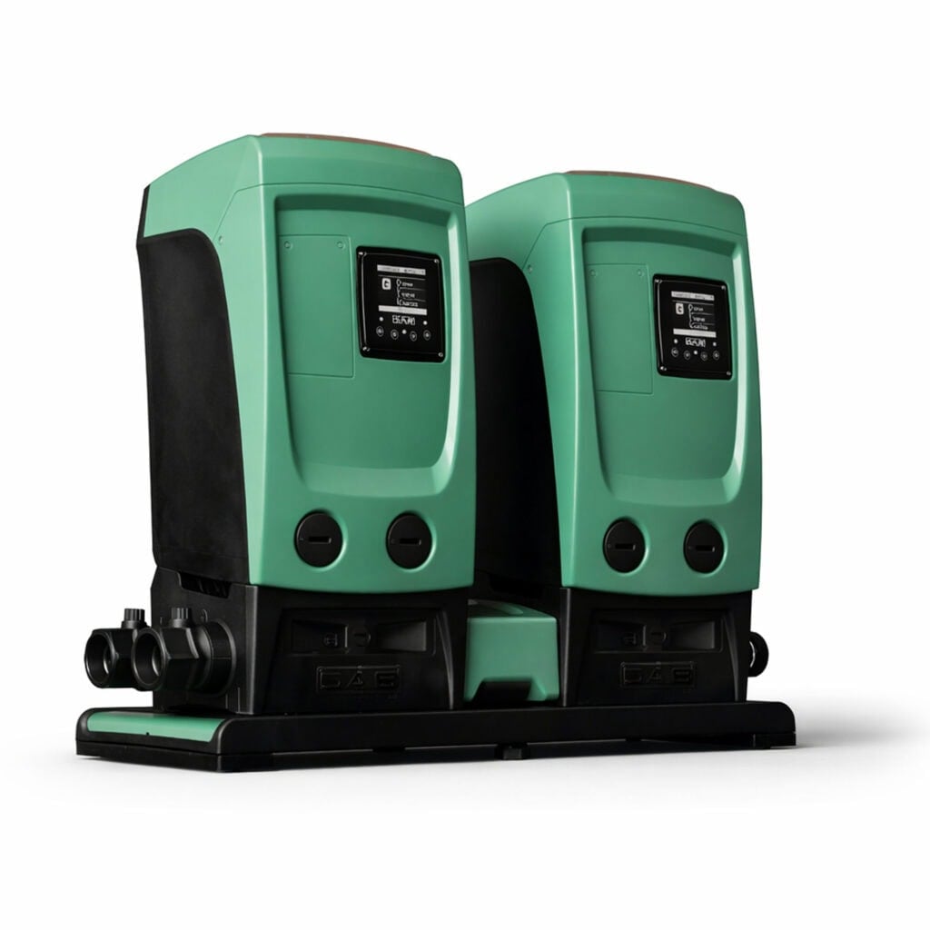 DAB Twin ESYBOX MINI 3 Water Pressure booster pump, 1HPx2 ,110/220V (Twin Dock Included)