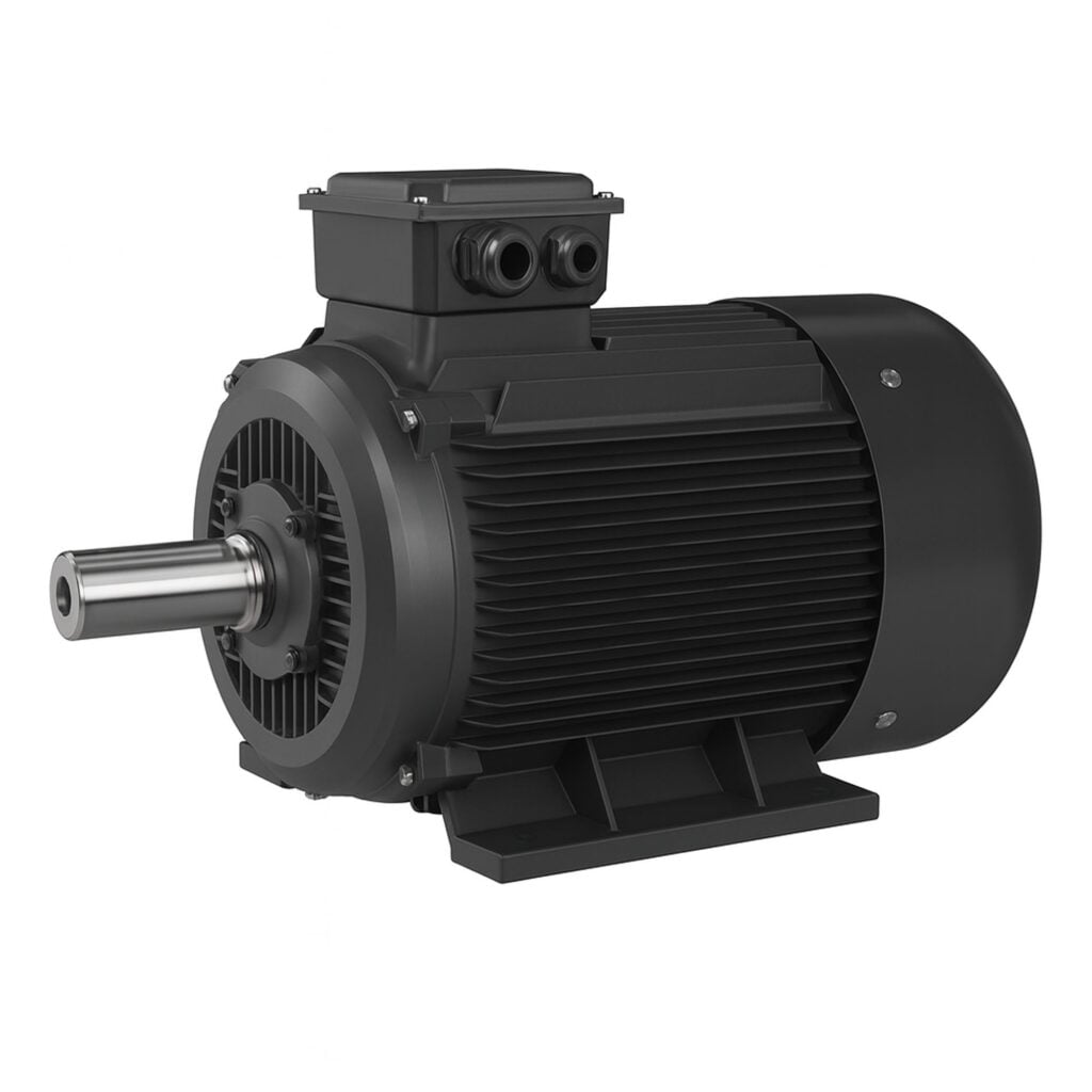 IEC Standard Electric Motor – 5.5 HP – 208~230/460V – 3 Phase – 132M Frame – B3 – Model GMSE3-132M-6 – G.P.T.CO (UL Certified)