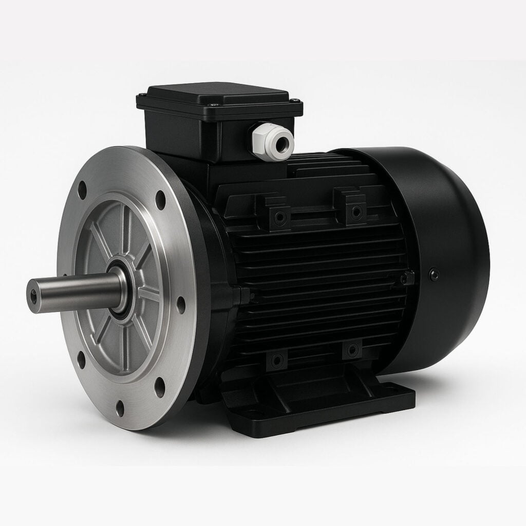 IEC Standard Electric Motor – 4 HP – 208~230/460V – 3 Phase – 100L2 Frame – B35 – Model GMSE3-100L2-4 – G.P.T.CO (UL Certified)