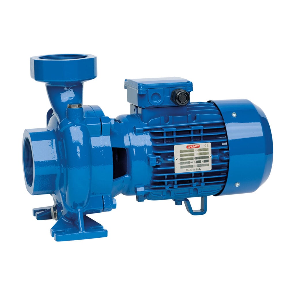 SPERONI 1HP Centrifugal Single Impeller Water Pump, 5400 GPH, 110/220V, 1Phase, 2 x 2, Model CBM102