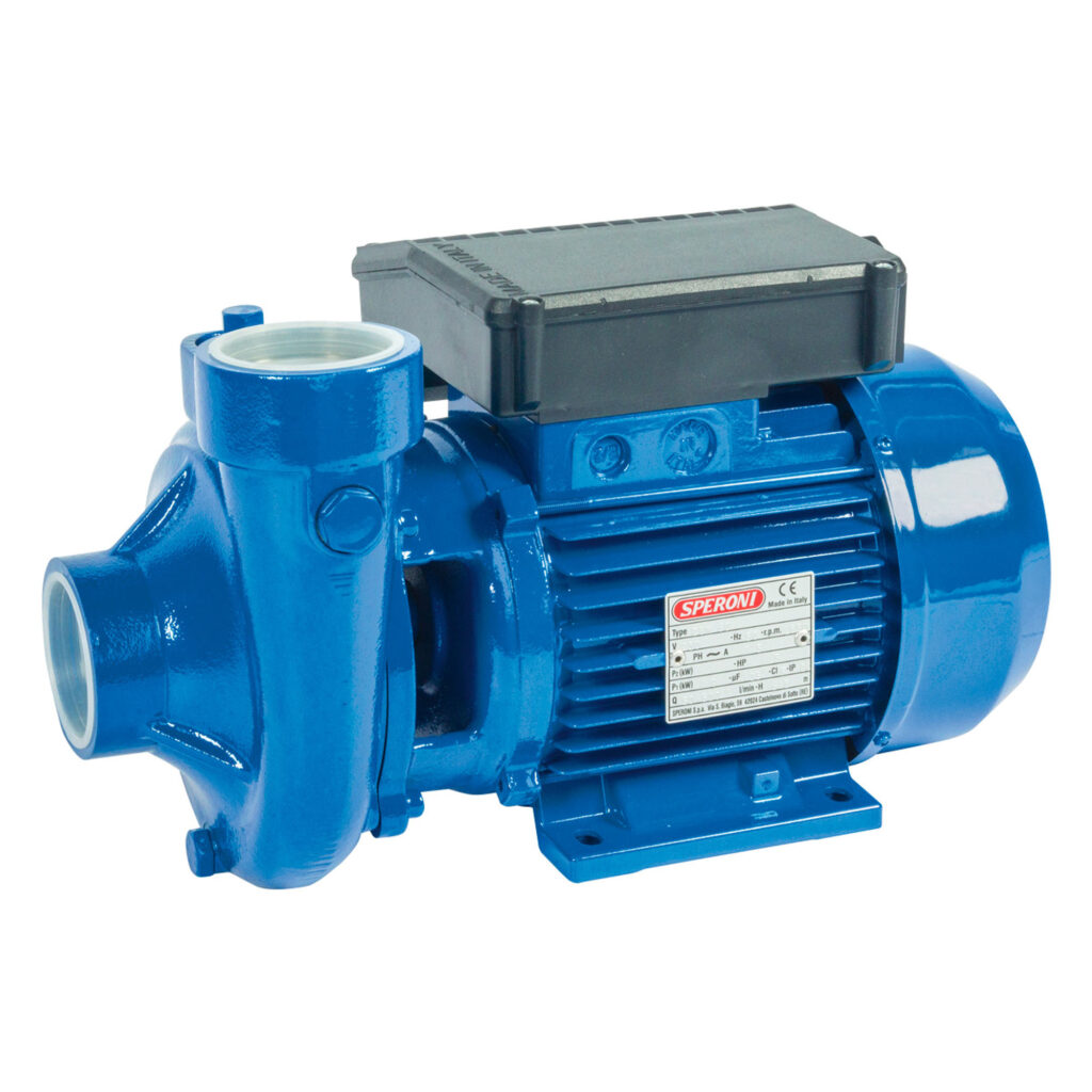 SPERONI 2HP Centrifugal Single Impeller Water Pump, 7800 GPH, 220V, 1Phase, 2 x 2, Model CBM65