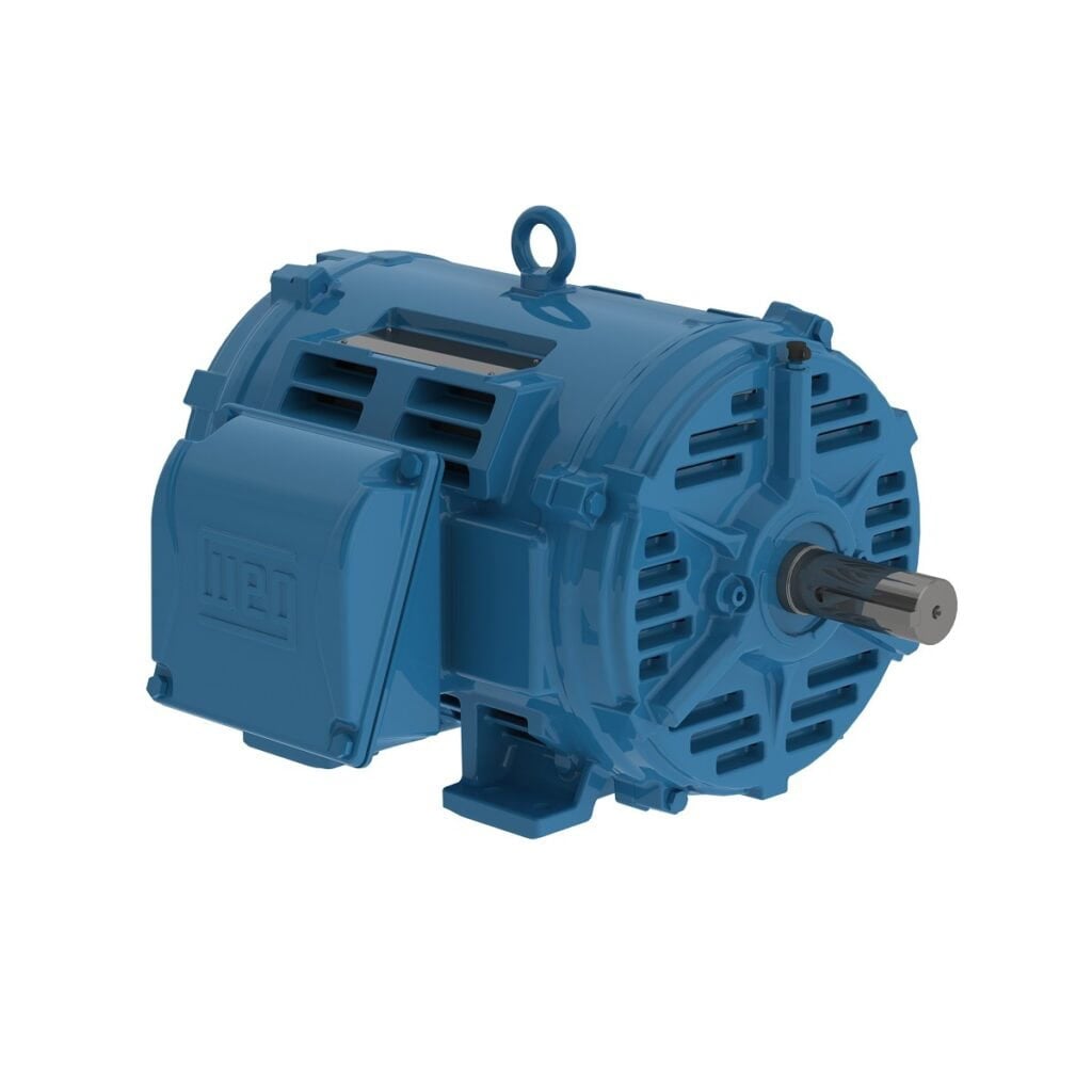 WEG W40 NEMA Premium Efficiency Motor, 25 HP 4P 284T 3Ph 230/460//380 V 60//50 Hz IC01 - ODP - Foot-mounted ,  Model 02518OT3E284T-W40